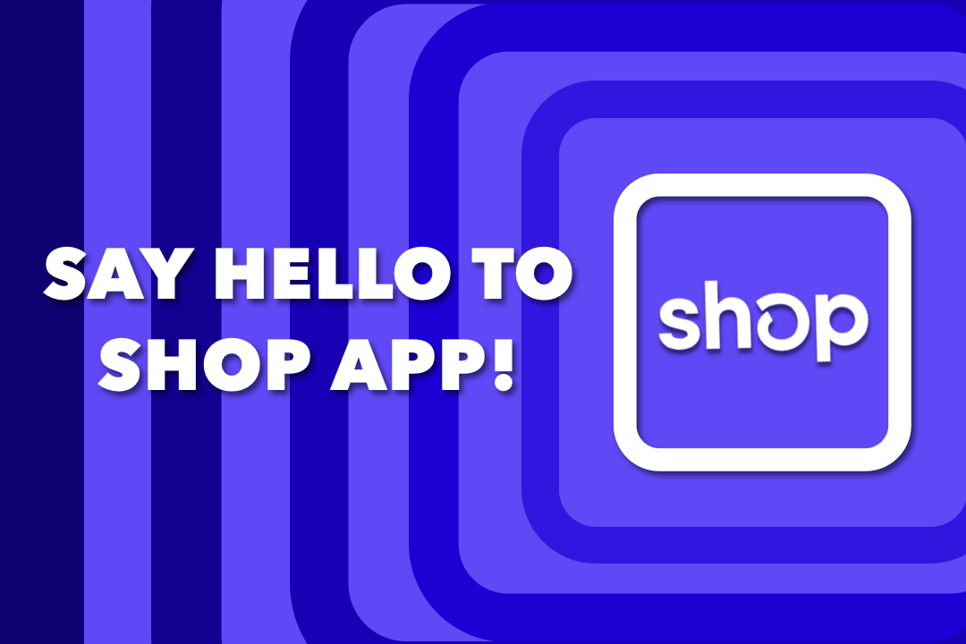 featured image shoing Shop app